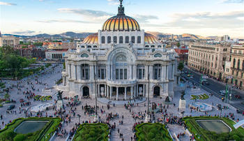 Zocalo in downtown CDMX